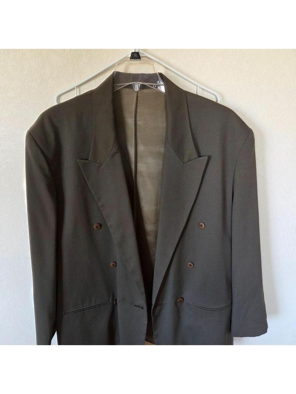 City Streets Men's Green Tailored-jacket